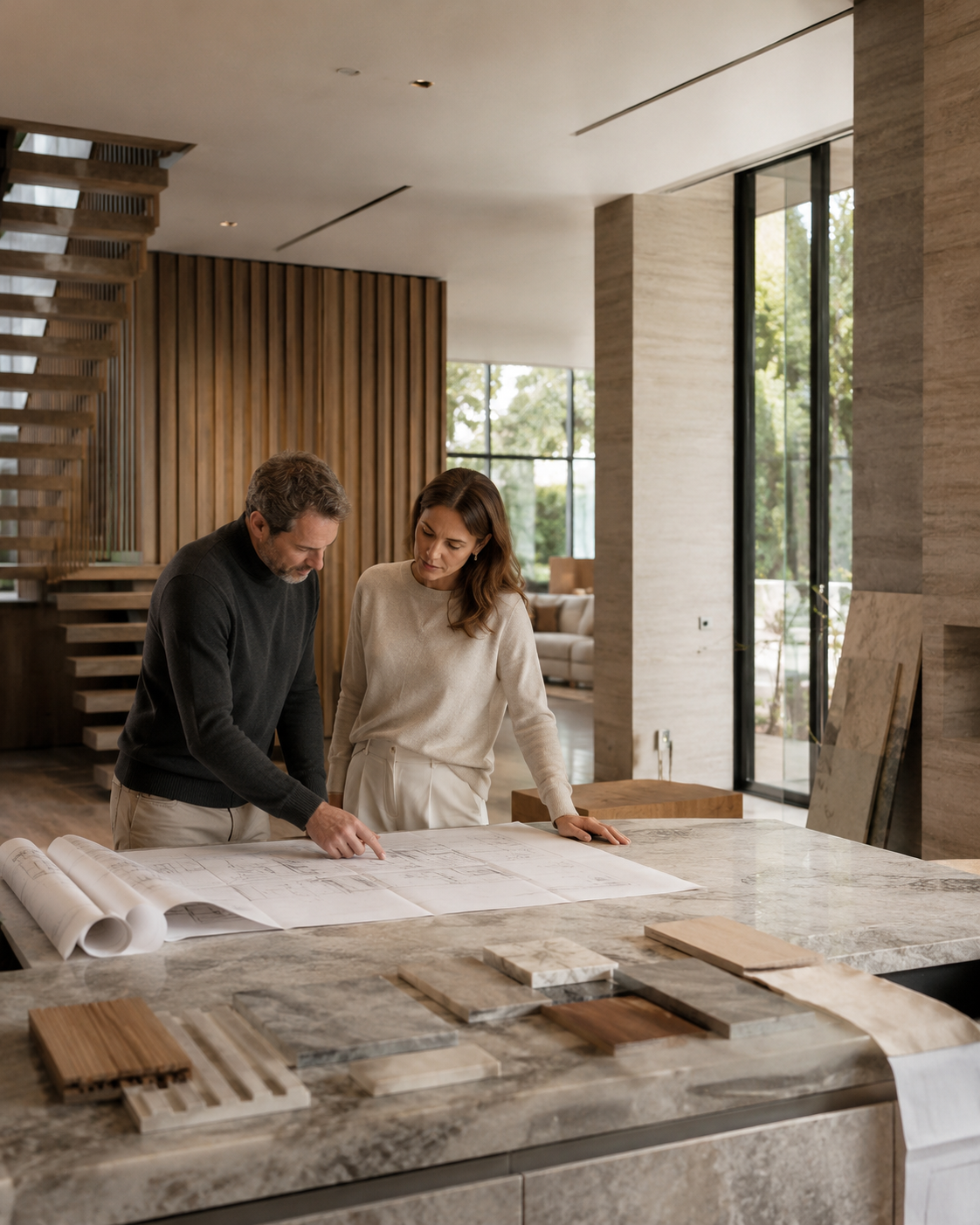 Interior de vivienda de lujo
